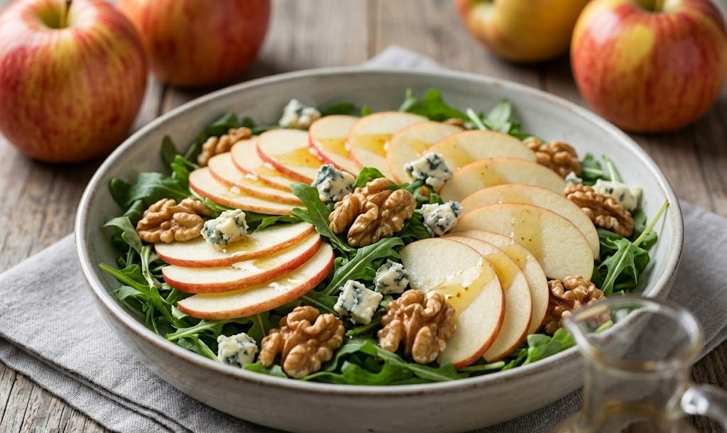 Ensalada de manzana y nueces